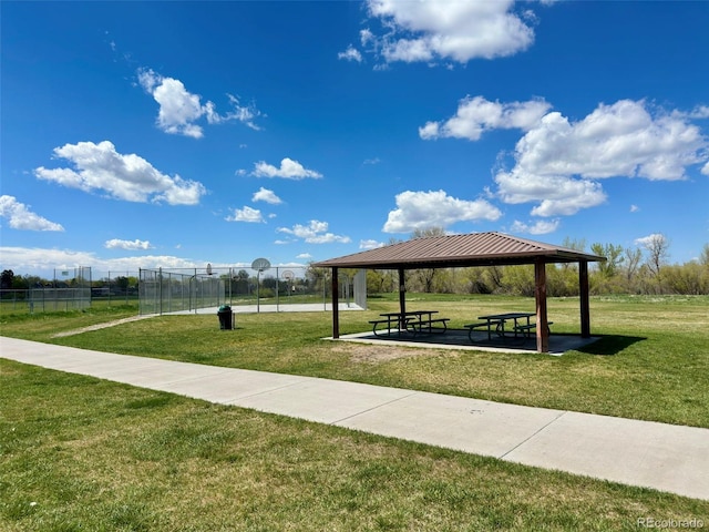 8680 Apache Plume Dr, Parker, CO 80134 - view of property's community featuring a gazebo