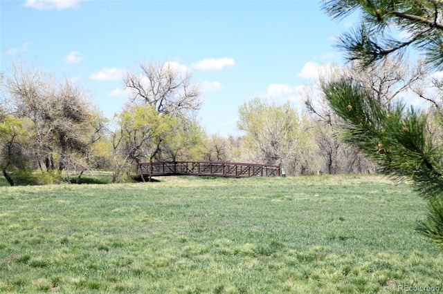 8680 Apache Plume Dr, Parker, CO 80134 - view of green lawn with a view of rural / pastoral area
