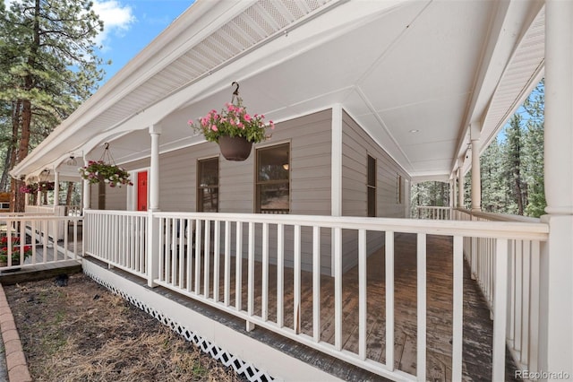 50 Victoria Rd, Pine, CO 80470 - view of side of property featuring covered porch