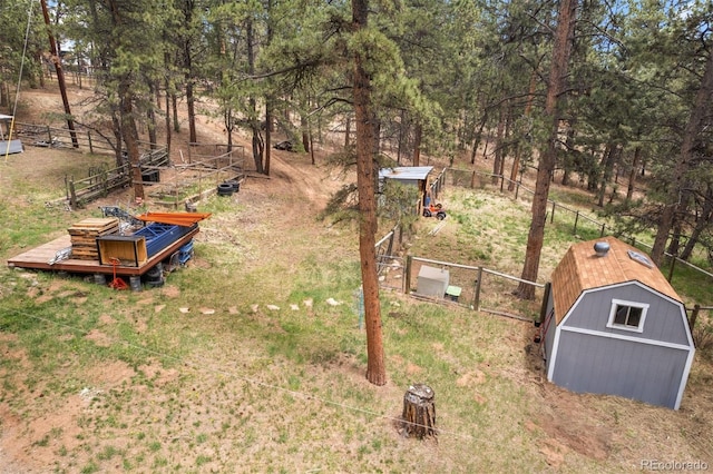 50 Victoria Rd, Pine, CO 80470 - view of yard with a deck