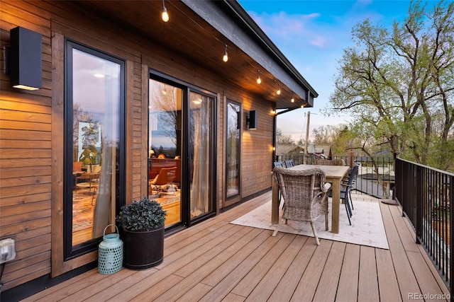 2838 Tennyson St, Denver, CO 80212 - deck featuring outdoor dining area