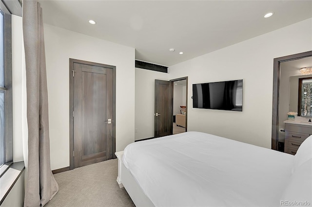 55 Blue Flag Dr, Breckenridge, CO 80424 - carpeted bedroom with recessed lighting