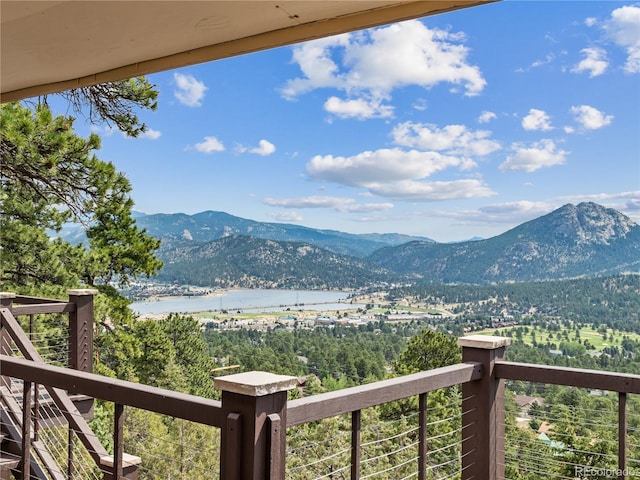 1141 Koral Ct, Estes Park, CO 80517 - mountain view with a nearby body of water