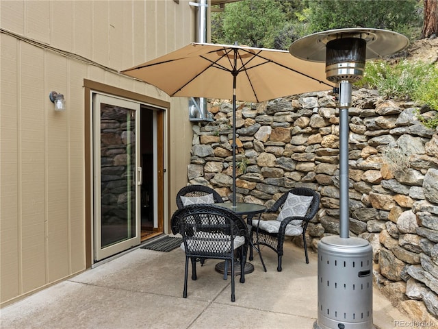 1141 Koral Ct, Estes Park, CO 80517 - view of patio / terrace featuring outdoor dining space