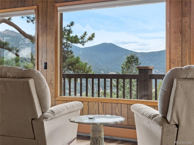 1141 Koral Ct, Estes Park, CO 80517 - balcony featuring a mountain view