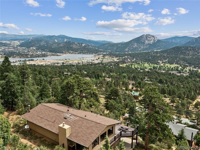 1141 Koral Ct, Estes Park, CO 80517 - mountain view featuring a nearby body of water