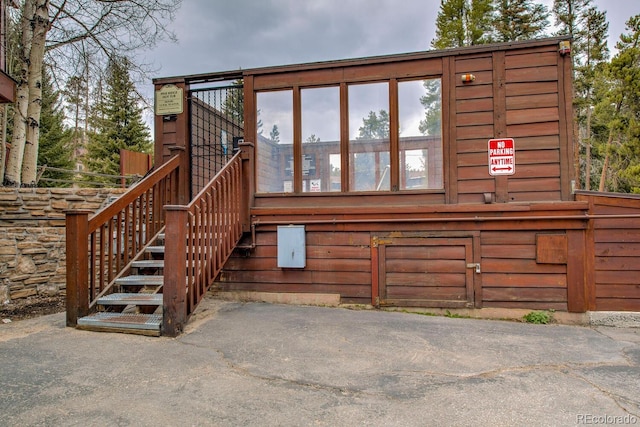 405 Four Oclock Rd Unit 15-A, Breckenridge, CO 80424 - view of front facade with stairs