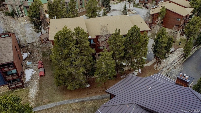 405 Four Oclock Rd Unit 15-A, Breckenridge, CO 80424 - aerial view of residential area