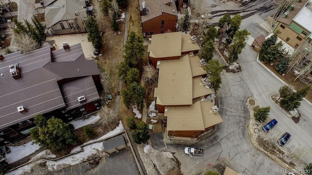 405 Four Oclock Rd Unit 15-A, Breckenridge, CO 80424 - aerial overview of property's location with nearby suburban area