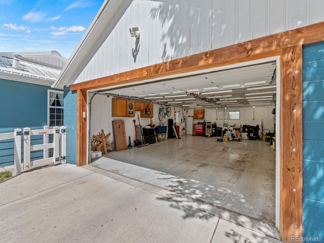 4540 Yarrow St, Wheat Ridge, CO 80033 - garage featuring concrete driveway