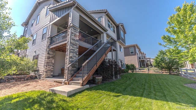 16383 Ute Peak Way, Broomfield, CO 80023 - view of building exterior with stairs