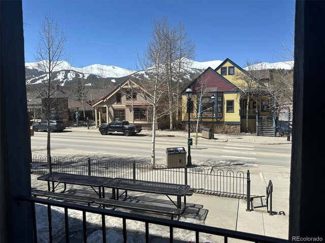 214 N Main St Unit 14, Breckenridge, CO 80424 - view of property's community featuring fence and a mountain view