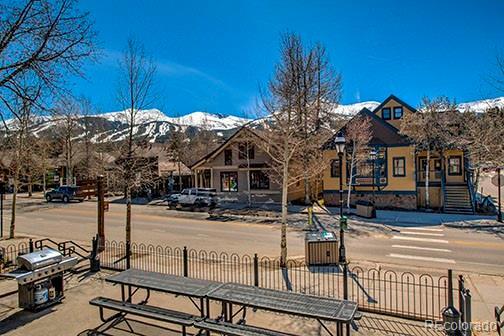 214 N Main St Unit 14, Breckenridge, CO 80424 - view of community featuring a fenced front yard and a mountain view