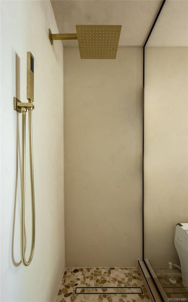 4631 Zuni St, Denver, CO 80211 - full bath with a shower and toilet