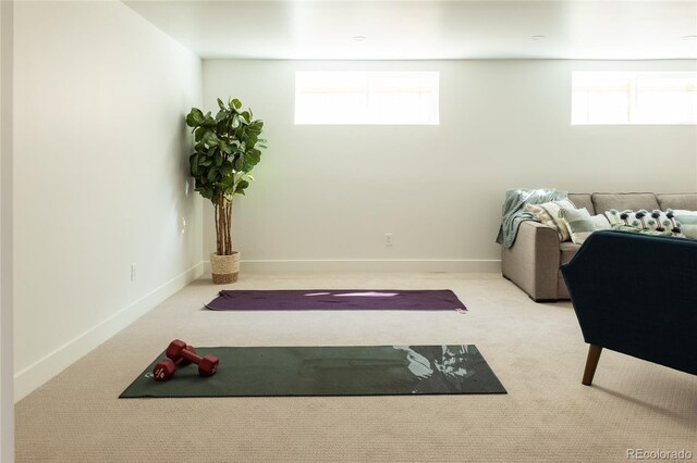 4631 Zuni St, Denver, CO 80211 - interior space featuring plenty of natural light and baseboards