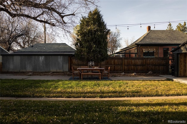 4631 Zuni St, Denver, CO 80211 - view of yard