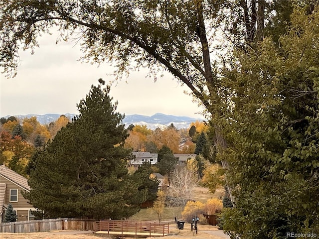 property view of mountains