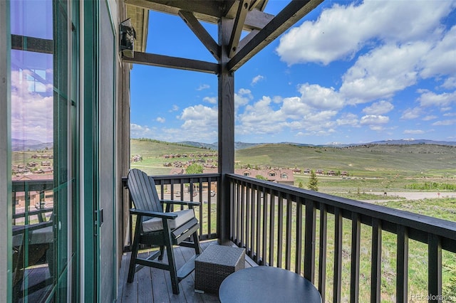 8305 Northstar Unit 8-305, Granby, CO 80446 - balcony with a rural view