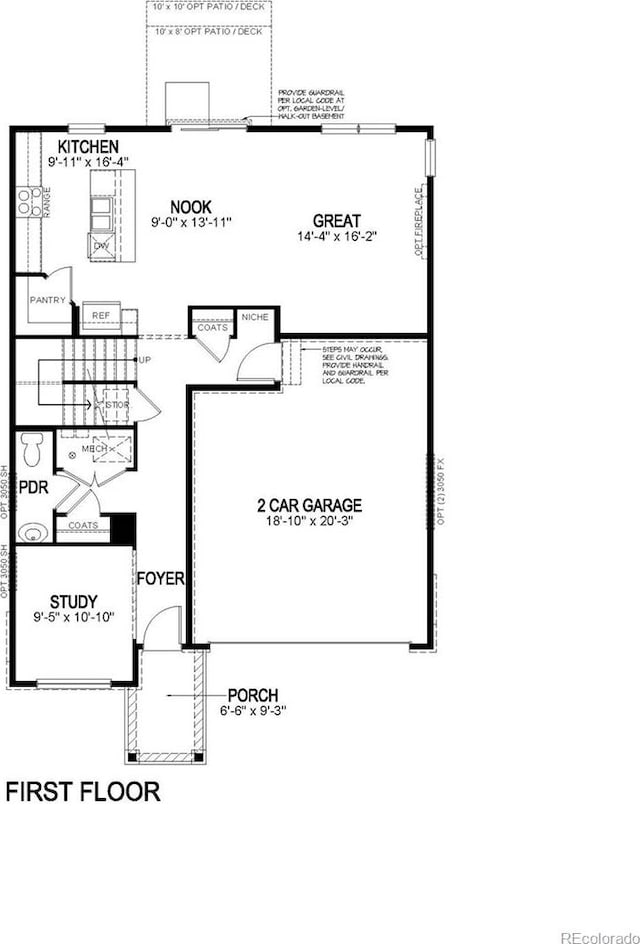 27691 E Byers Ave, Aurora, CO 80018 - view of home floor plan