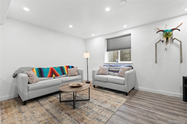 283 Leonard Ln, Northglenn, CO 80233 - living area featuring recessed lighting and wood finished floors
