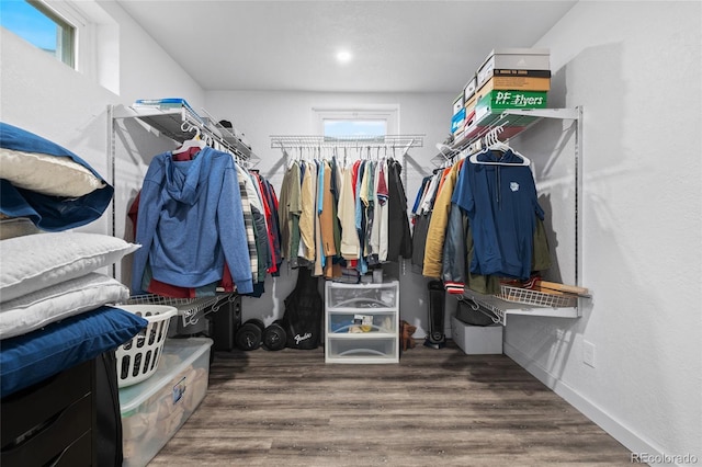 283 Leonard Ln, Northglenn, CO 80233 - walk in closet with wood finished floors