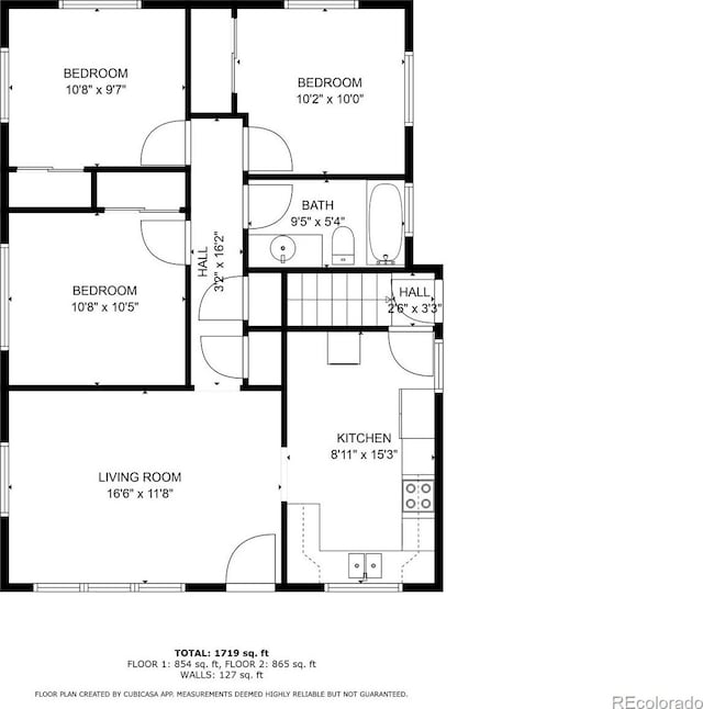 283 Leonard Ln, Northglenn, CO 80233 - view of property floor plan