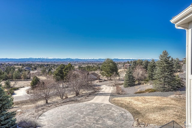 property view of mountains