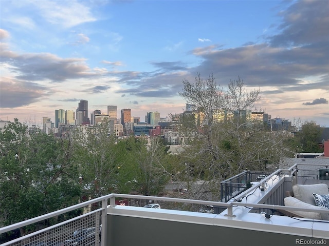 3333 Osage St, Denver, CO 80211 - balcony featuring a view of city
