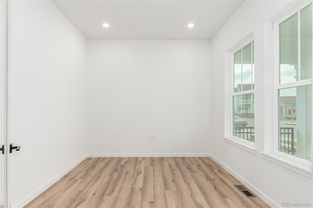 1826 Hickory Ave, Erie, CO 80516 - empty room featuring light wood-style floors and recessed lighting