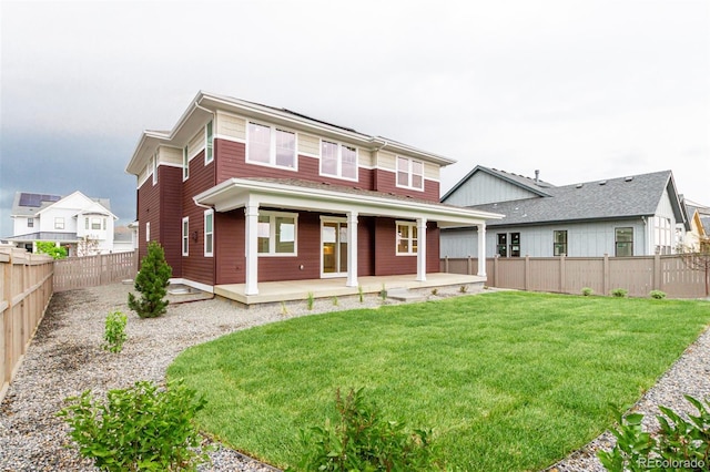1826 Hickory Ave, Erie, CO 80516 - view of front of home with a fenced backyard