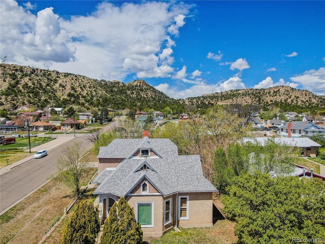 1601 San Pedro Ave, Trinidad, CO 81082 - drone / aerial view with a mountain view