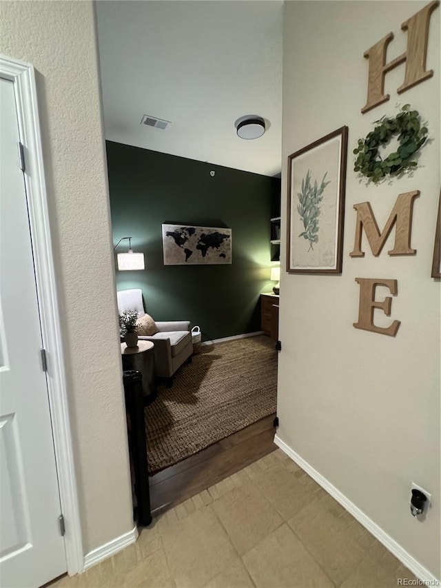 bathroom featuring tile patterned flooring