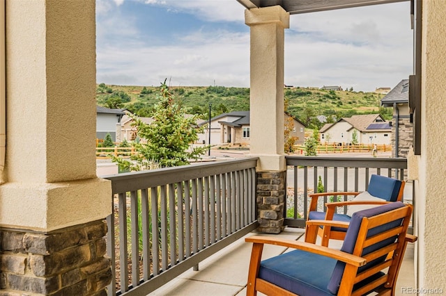 4465 Mesa Top Dr, Monument, CO 80132 - balcony featuring a residential view