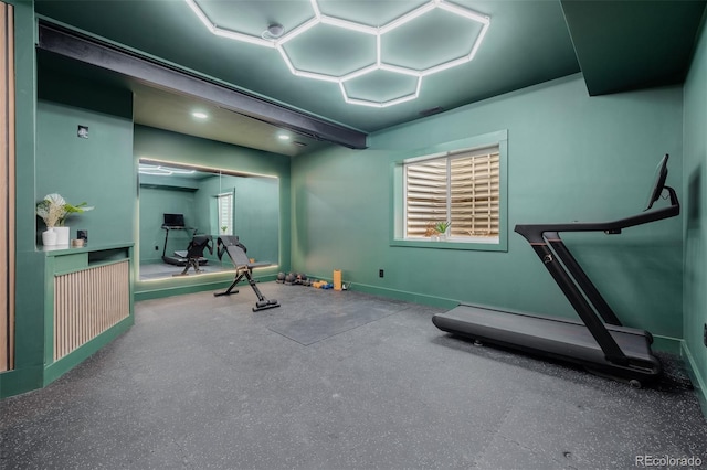 4465 Mesa Top Dr, Monument, CO 80132 - view of exercise room