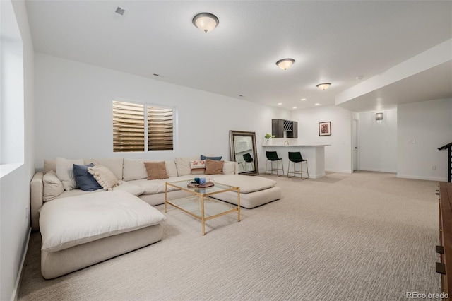 4465 Mesa Top Dr, Monument, CO 80132 - living room featuring baseboards