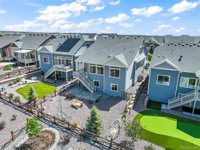 6362 Lythmore Grv, Colorado Springs, CO 80927 - aerial view of residential area