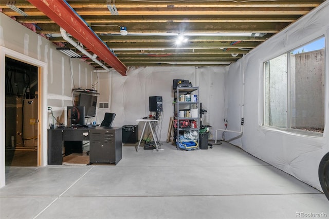 13673 Osage St, Broomfield, CO 80023 - basement featuring gas water heater