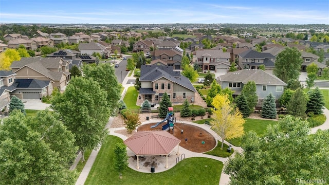 13673 Osage St, Broomfield, CO 80023 - aerial perspective of suburban area