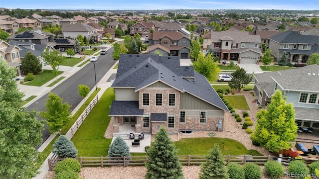 13673 Osage St, Broomfield, CO 80023 - aerial perspective of suburban area