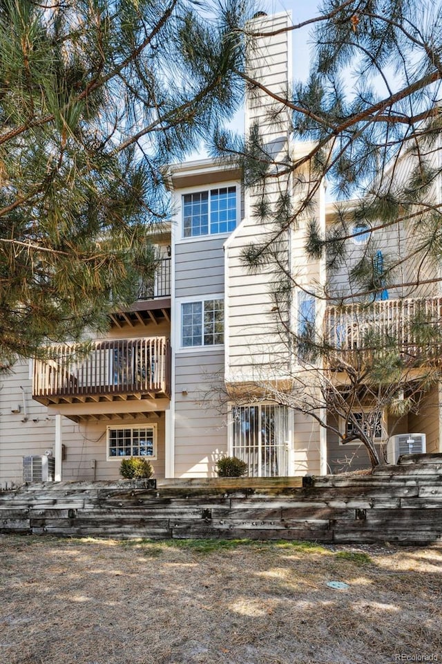 view of rear view of house