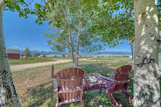 320 Hudson St, Silver Cliff, CO 81252 - view of yard featuring a mountain view and a rural view