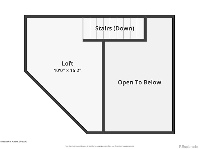 12403 E Tennessee Cir Unit E, Aurora, CO 80012 - view of floor plan / room layout