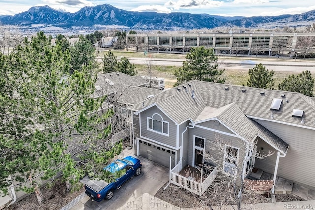 3228 47th, Boulder, CO 80301 - view of subject property with a mountainous background