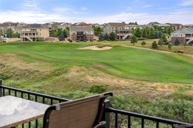 7965 S Vandriver Way, Aurora, CO 80016 - surrounding community with a residential view, golf course view, and a yard