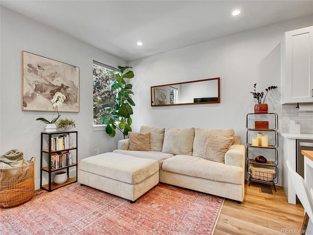 1303 Jersey St, Denver, CO 80220 - living area with light wood finished floors and recessed lighting