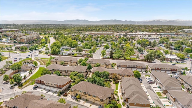 847 E 98th Ave Unit 1806, Thornton, CO 80229 - aerial view of residential area with a mountain backdrop