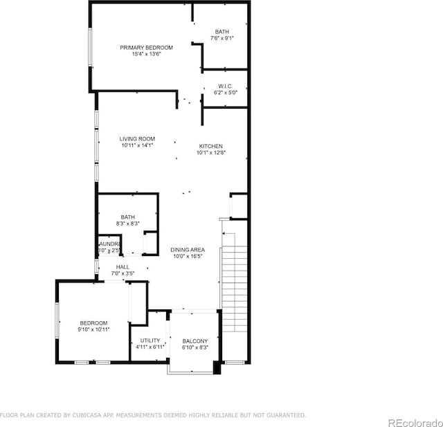 847 E 98th Ave Unit 1806, Thornton, CO 80229 - room layout