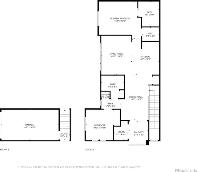 847 E 98th Ave Unit 1806, Thornton, CO 80229 - floor plan / room layout