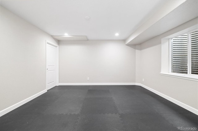 3901 Stonegrass Pt, Broomfield, CO 80023 - finished basement with baseboards and recessed lighting