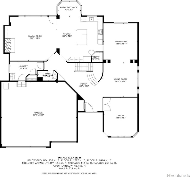 3901 Stonegrass Pt, Broomfield, CO 80023 - view of home floor plan